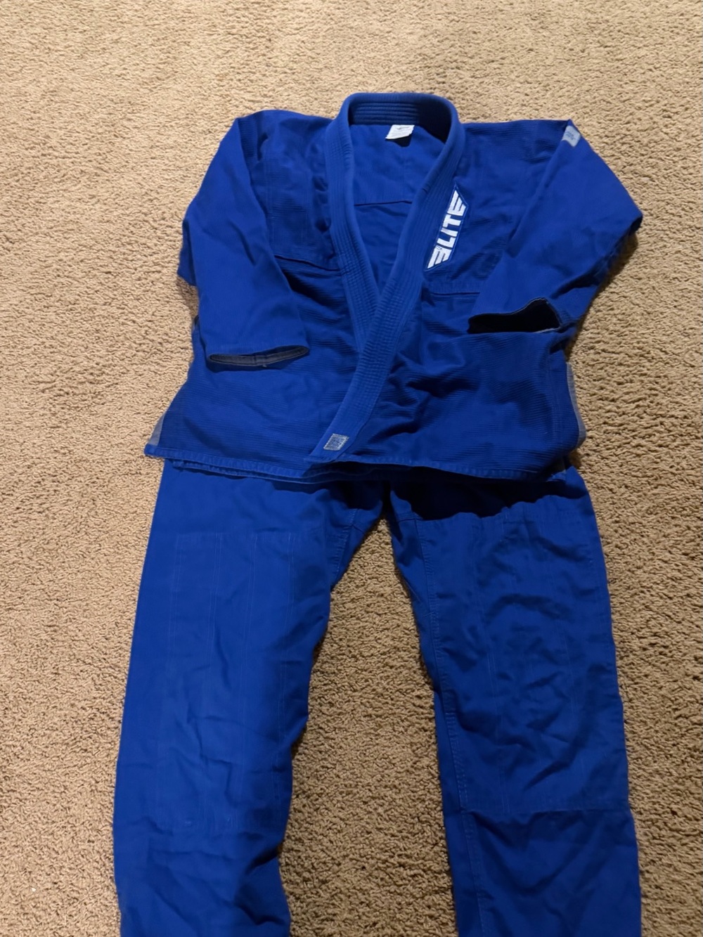 Royal Blue Brazilian Jiu-Jitsu Gi Jacket - F1 Tag